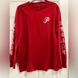 Men’s Large Primitive huy fong foods long sleeve shirt